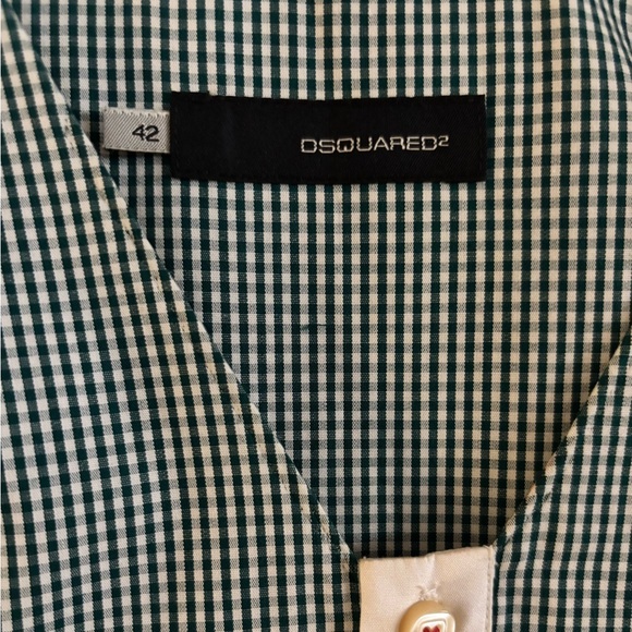 Dsquared2 SS2006 Gingham Floral Dress - Picture 7 of 9